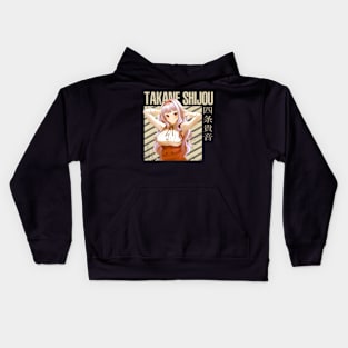 Miki Hoshii's Cool and Chic Attire Kids Hoodie